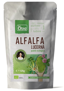 Alfalfa pulbere eco 125g OBIO                                                                       -                                      19