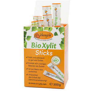 Xylitol pliculete 50 buc x 4g 200g Birkengold-                                  107003