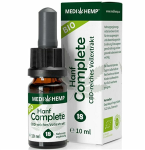 Hemp Complete 18% CBD bio, 10ml Medihemp                                                            -                                  105394