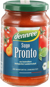 Sos de rosii Sugo Pronto bio 340g Dennree                                                           -                                  104529