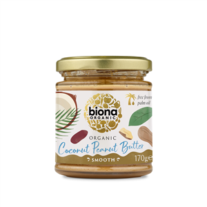 Crema de arahide si cocos eco 170g BIONA                                                            -                                    1694