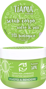Scrub pentru corp cu lamai salbatic si sare bio 250ml Tiama                                         -                                  102541
