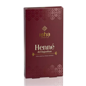 Henna de Rajasthan rosu intens, 100g, Isha                                                          -                                  105278