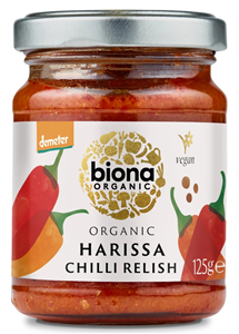 Sos chilli Harissa eco 125ml Biona                                                                  -                                     799