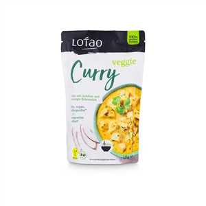 Curry vegan cu jackfruit si cocos, bio, 320g, Lotao                                                 -                                  106867