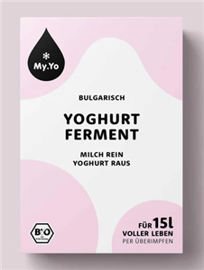 Ferment probiotic pentru iaurt bulgaresc bio 15g My.Yo                                              -                                  107988