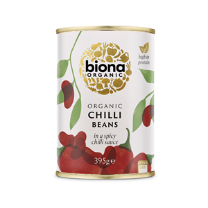 Fasole rosie in sos chilli eco 395g Biona                                                           -                                  102954