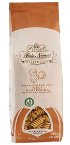 Fusilli cu naut bio, fara gluten 250g Pasta Natura                                                  -                                  103902