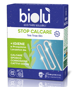 Tablete anticalcar cu tea tree ecologice 20 bucati 47.5g Biolu                                      -                                  107854