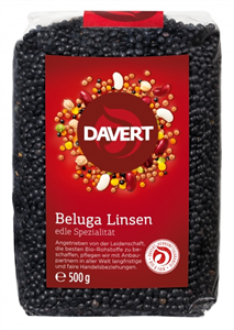 Linte neagra Beluga bio 500g DAVERT                                                                 -                                  101439