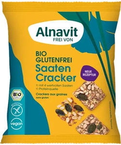 Crackers cu seminte fara gluten, bio, 75g Alnavit                                                   -                                  104987