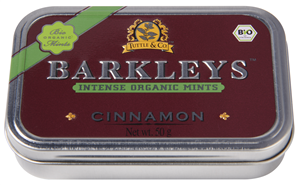 Dropsuri cu scortisoara bio 50g Barkleys                                                            -                                  103262