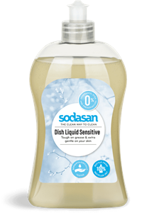 Detergent vase lichid bio Sensitiv 500ml SODASAN-                                    1218