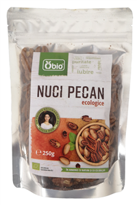 Nuci pecan raw eco 250g OBIO                                                                        -                                     534