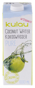 Apa de cocos Pure eco 1L KULAU                                                                      -                                      31