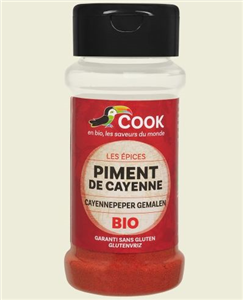 Piper Cayenne bio 40g Cook                                                                          -                                  102028