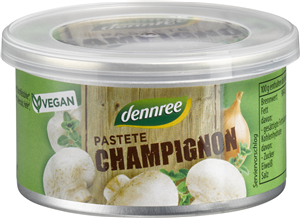 Pasta vegana cu ciuperci bio 125g Dennree                                                           -                                  103382