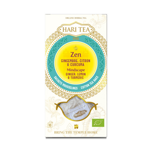 Ceai premium Hari Tea - Mindscape - ghimbir si lamaie bio 10dz                                      -                                  100862