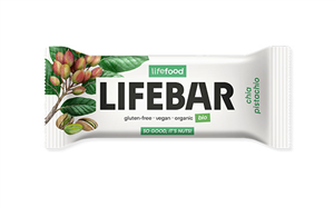 Lifebar baton cu chia si fistic, raw, bio, 40g                                                      -                                  106478