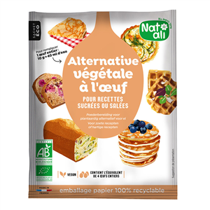 Inlocuitor vegan pentru oua, bio, 40g, Nat-ali                                                      -                                  106647