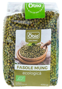 Fasole mung bio 400g Obio                                                                           -                                  105035