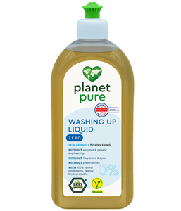 Detergent bio pentru vase - neutru - 500ml Planet Pure                                              -                                  105857