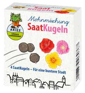 Bilute cu seminte pentru semanat - seminte de mac bio 4 bucati Aries                                -                                  108485