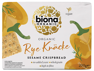 Crispbread felii crocante din secara integrala cu susan bio 200g Biona                              -                                  104253