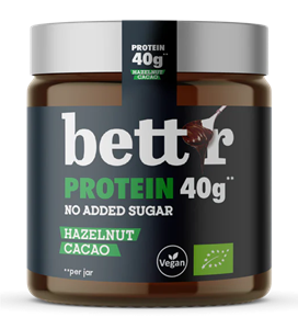 Crema proteica de alune de padure si cacao bio 250g Bettr                                           -                                  107755