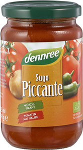 Sos de rosii picant bio 340g Dennree                                                                -                                  108708