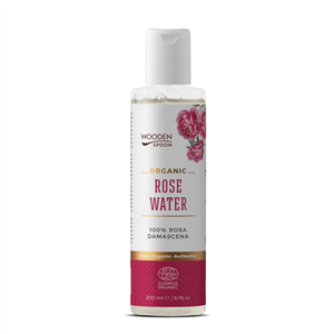 Apa de trandafir Rosa Damascena, bio, 200ml, Wooden Spoon                                           -                                  106071