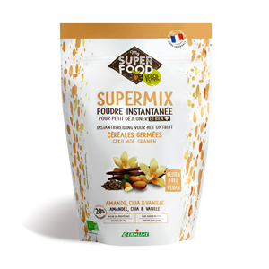 Supermix pentru micul dejun cu migdale, chia si vanilie bio 350g Germline                           -                                  101351