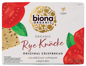 Crispbread felii crocante din secara integrala Original bio 200g Biona                              -                                  104252