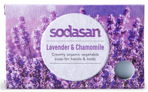 Sapun crema bio lavanda si musetel 100g SODASAN                                                     -                                    1236