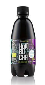 Kombucha cu menta indulcita cu stevia bio 330ml Vita Organic                                        -                                  107833