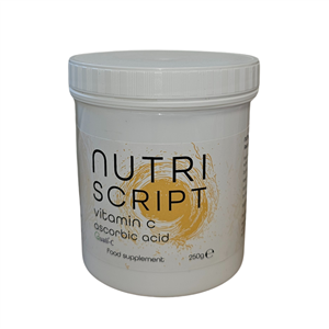 Vitamina C Acid Ascorbic pudra 250gr - Nutriscript                                                  -                    101660              