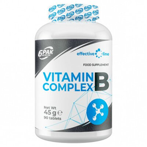 VITAMIN B COMPLEX, 90 TABLETE, 6Pak Nutrition                                                       -                                  102743