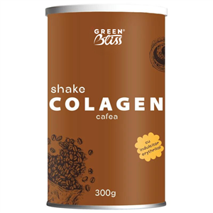 Colagen shake cu cafea 300g, Green Bliss                                                            -                                  106719