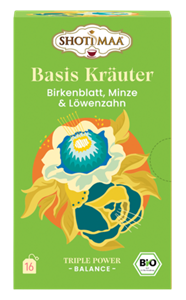 Ceai balance - essential herbs - frunze de mesteacan, menta creata si papadie bio 16dz x 2g 32g Shot-108654                                  