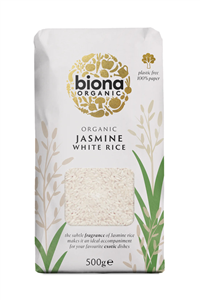 Orez Jasmin alb, bio, 500g, Biona                                                                   -                                  106400