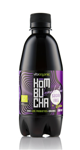 Kombucha cu lavanda indulcita cu stevia bio 330ml Vita Organic                                      -                                  107834