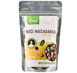 Nuci macadamia eco 250g OBIO                                                                        -                                     533