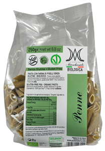 Penne din mazare verde bio 250g Marchesato-                                  101112