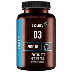 VITAMINA D3 2000 UI, 180 TABLETE, ESSENCE                                                           -                                  102747
