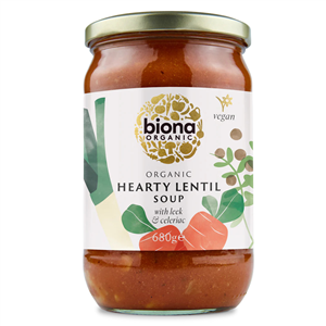 Supa de linte cu legume, bio, 680g, Biona                                                           -                                  106744