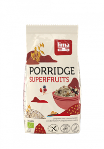 Porridge Express cu superfructe fara gluten bio 350g Lima                                           -                                  101287