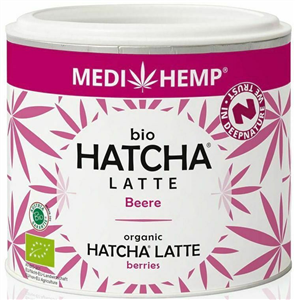 Hatcha latte cu fructe, bio, 45g Medihemp                                                           -                                  105389
