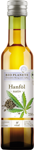 Ulei de canepa nativ bio 250ml Bio Planete                                                          -                                  104541