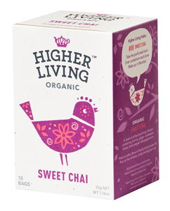Ceai SWEET CHAI eco, 15 plicuri, Higher Living                                                      -                                  102669