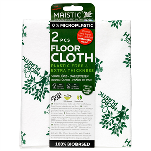 Laveta pentru pardoseli, plastic free, 2 buc, Maistic                                               -                                  104137